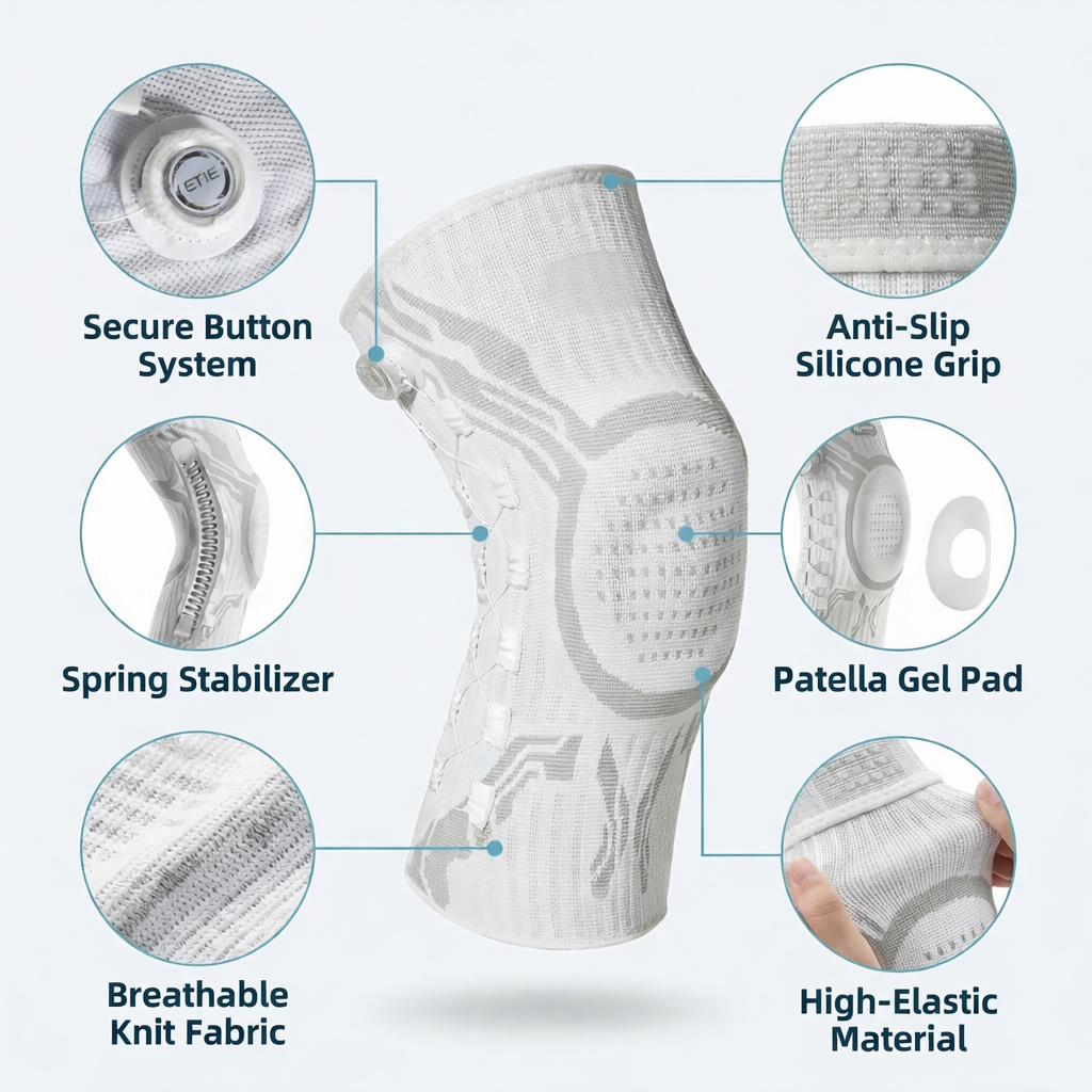 StrideBrace™ Adjustable Knee Brace